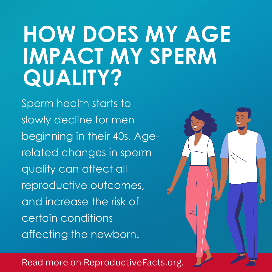 Male Fertility Infographics | ReproductiveFacts.org